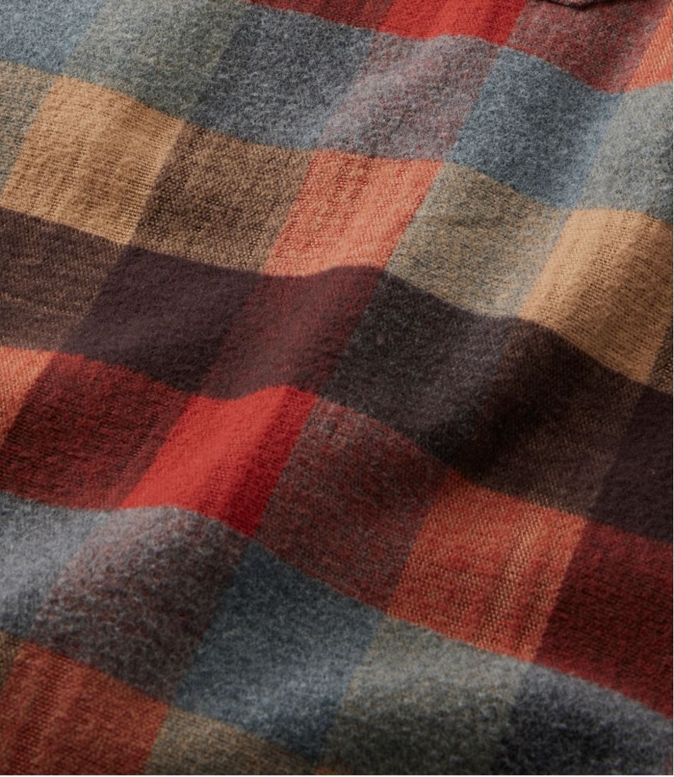Men's Chamois Shirt, Slightly Fitted, Plaid | L.L.Bean for sale