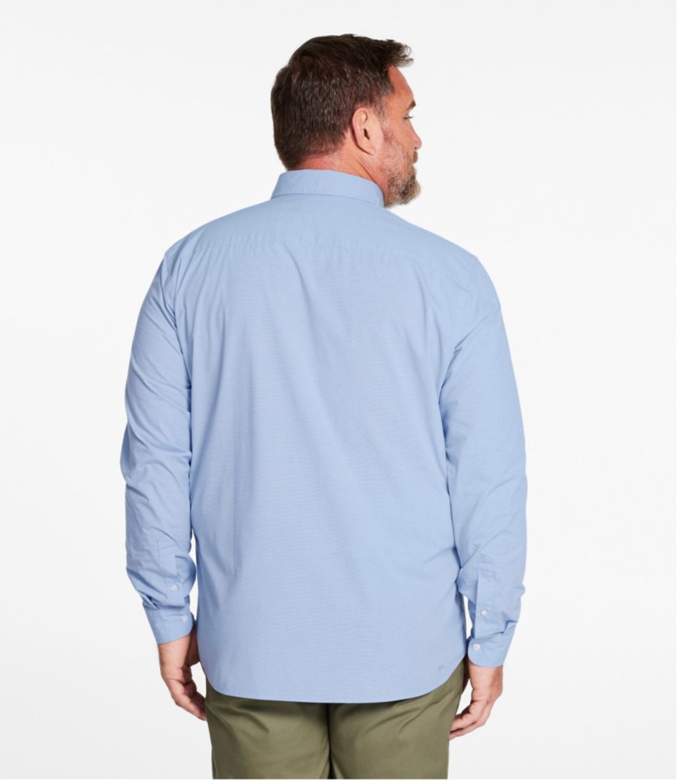 Men's Comfort Stretch Performance® Shirt, Long-Sleeve, Slightly Fitted Untucked Fit | L.L.Bean on sale