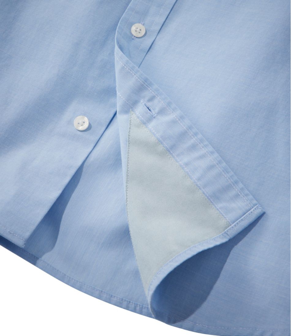 Men's Comfort Stretch Performance® Shirt, Long-Sleeve, Slightly Fitted Untucked Fit | L.L.Bean on sale