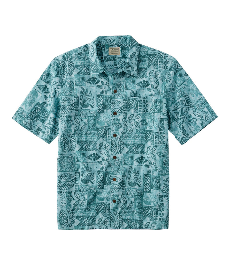 Men's Tropics Shirt, Short-Sleeve Print | L.L.Bean online