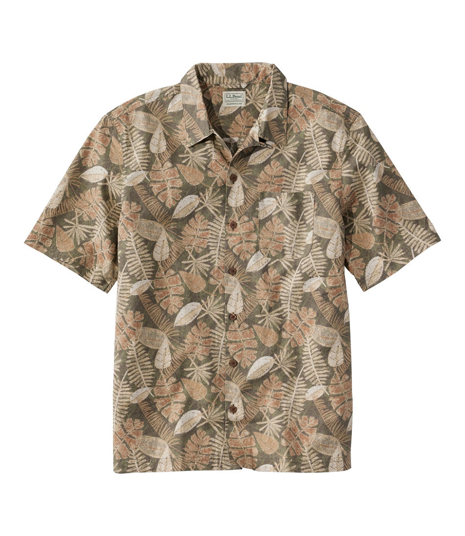 Men's Tropics Shirt, Short-Sleeve Print | L.L.Bean online
