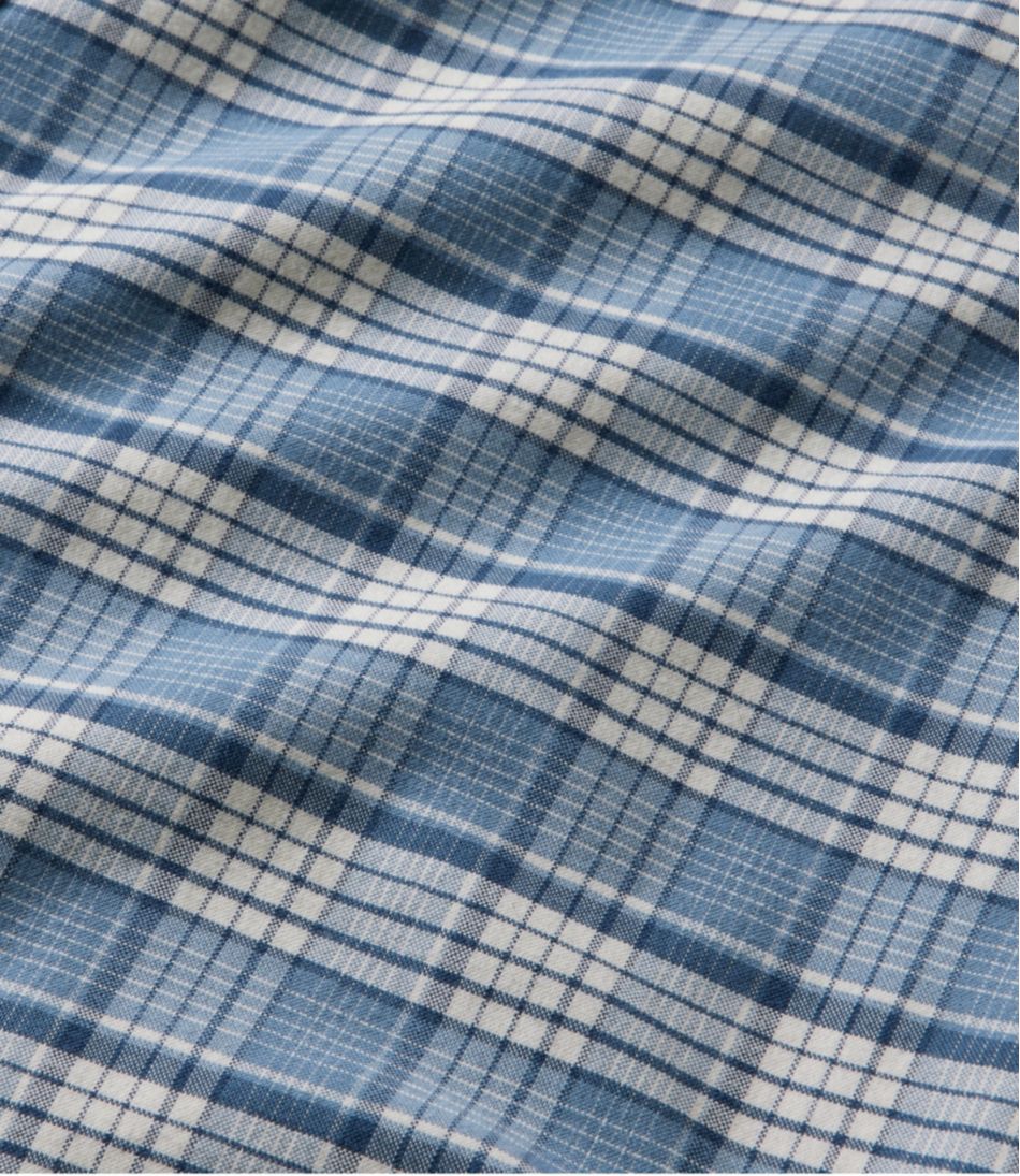Men's Comfort Stretch® Oxford Shirt, Slightly Fitted Untucked Fit, Plaid | L.L.Bean sale