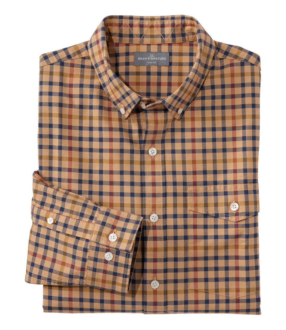 Men's Signature Premium Pima Cotton Oxford Shirt, Long-Sleeve | L.L.Bean near me