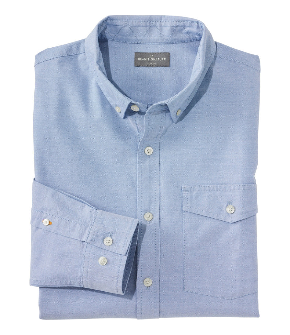 Men's Signature Premium Pima Cotton Oxford Shirt, Long-Sleeve | L.L.Bean near me