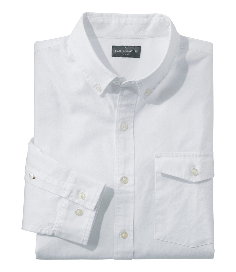 Men's Signature Premium Pima Cotton Oxford Shirt, Long-Sleeve | L.L.Bean near me