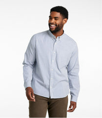 Men's Signature Stretch Poplin Shirt, Long-Sleeve, Slim Fit | L.L.Bean discount