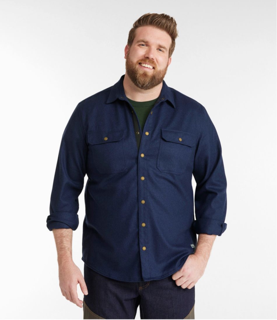 Men's Maine Guide Wool Field Shirt | L.L.Bean on sale