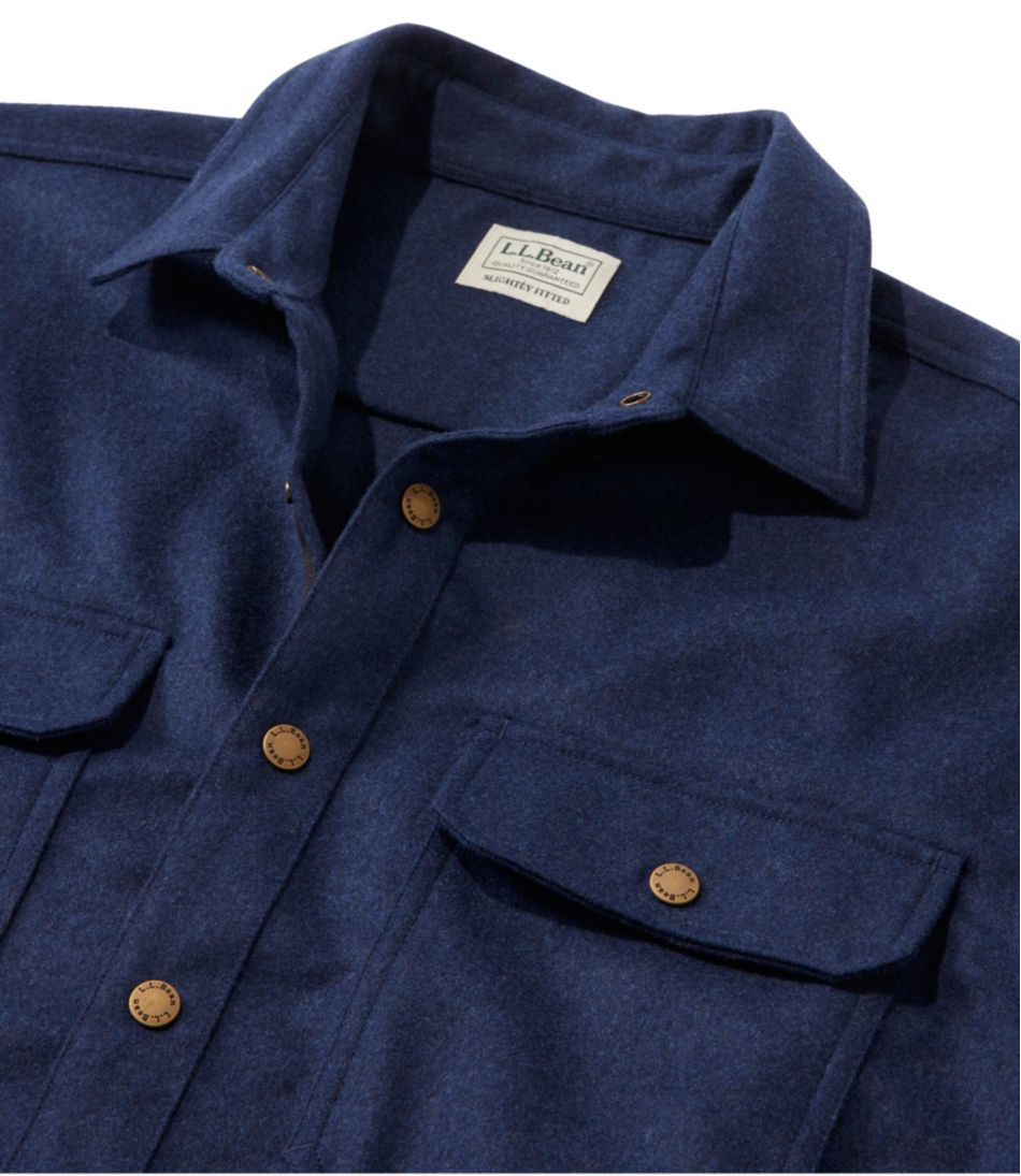 Men's Maine Guide Wool Field Shirt | L.L.Bean on sale