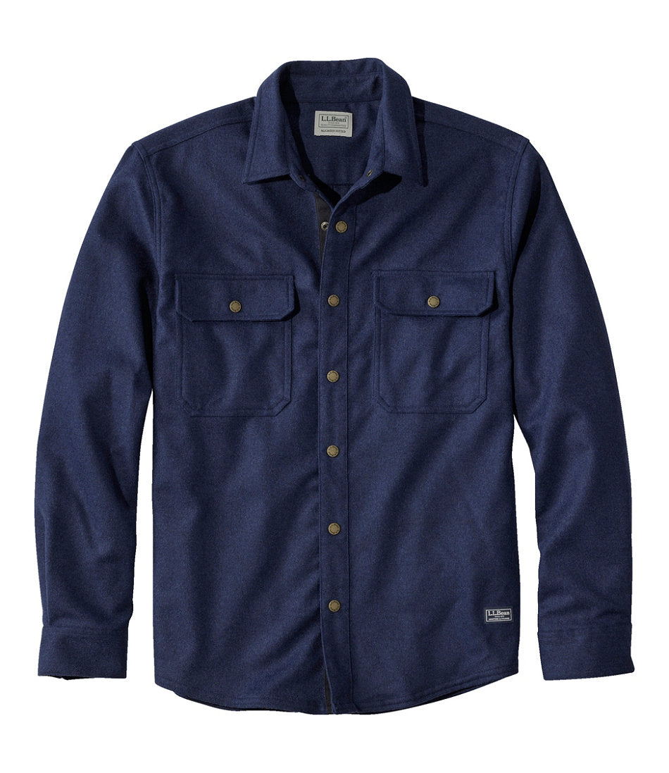 Men's Maine Guide Wool Field Shirt | L.L.Bean on sale