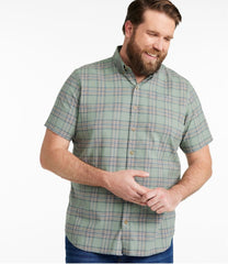 Men's Stonecoast Hemp Shirt, Short-Sleeve, Slightly Fitted Untucked Fit | L.L.Bean sale