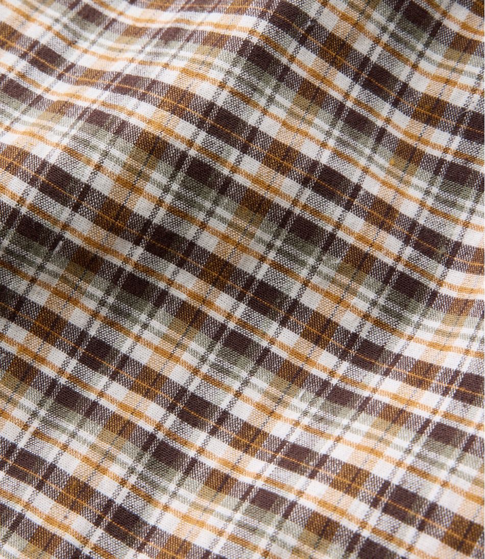 Men's Stonecoast Hemp Shirt, Short-Sleeve, Slightly Fitted Untucked Fit | L.L.Bean sale