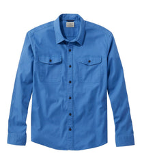 Men's Lakewashed Twill Shirt, Traditional Untucked Fit | L.L.Bean on sale
