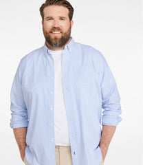 Men's Comfort Stretch Oxford Shirt, Traditional Untucked Fit, Stripe | L.L.Bean near me