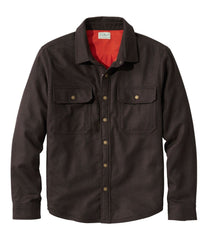 Men's Maine Guide Lightweight Lined Wool Field Shirt | L.L.Bean online