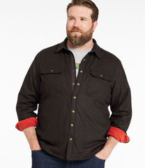 Men's Maine Guide Lightweight Lined Wool Field Shirt | L.L.Bean online