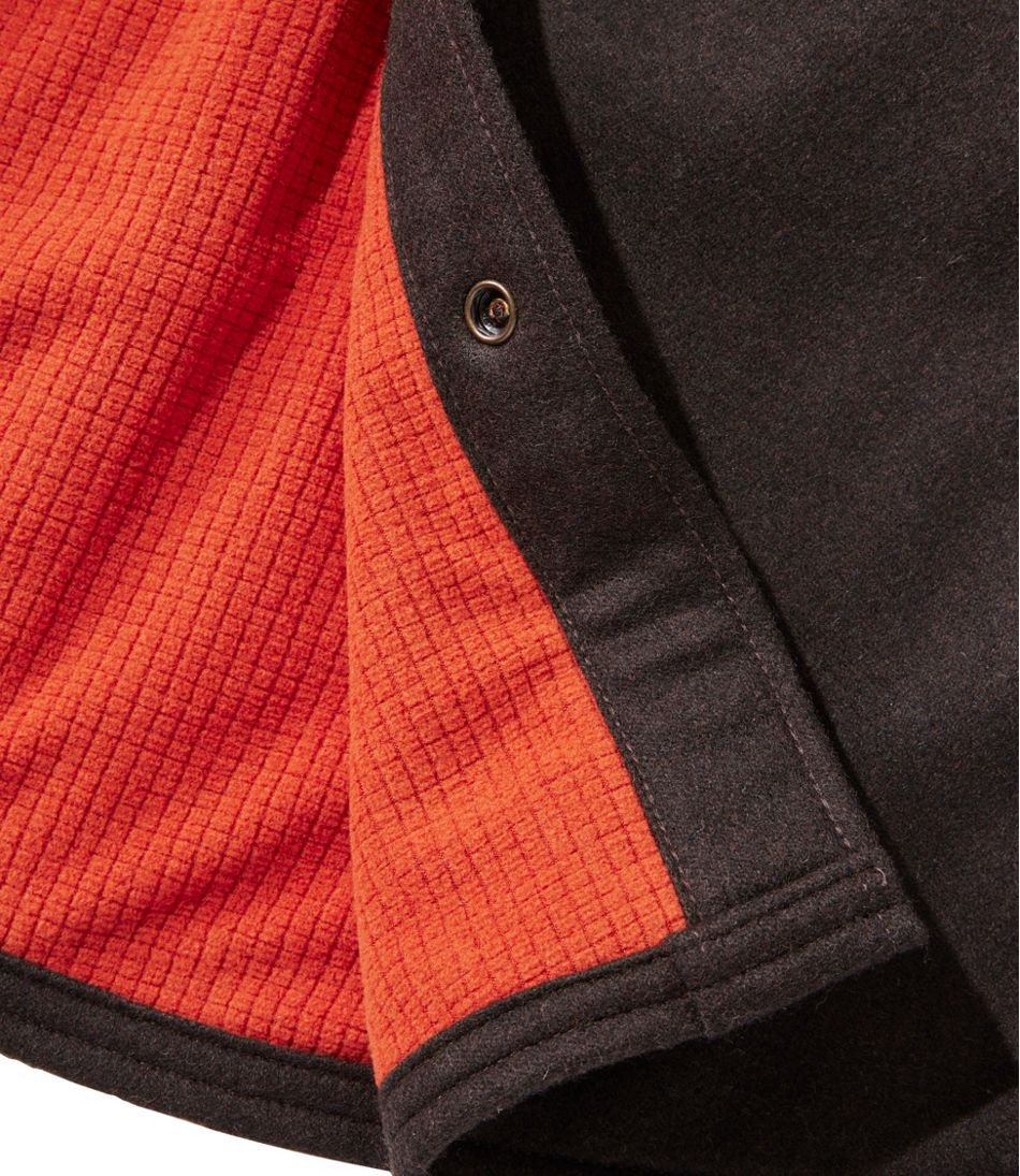 Men's Maine Guide Lightweight Lined Wool Field Shirt | L.L.Bean online