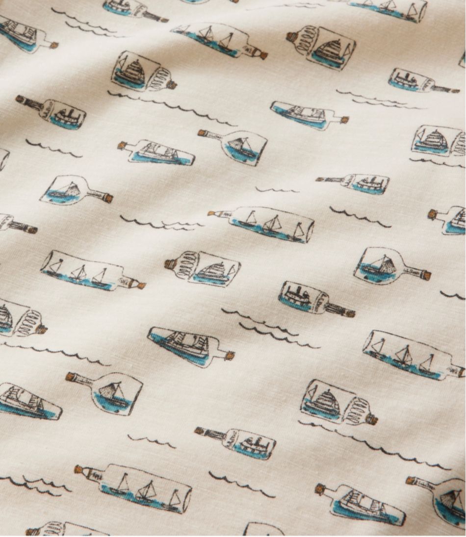 Men's Lakewashed Performance Shirts, Button-Front Shirt, Short-Sleeve, Print | L.L.Bean sale