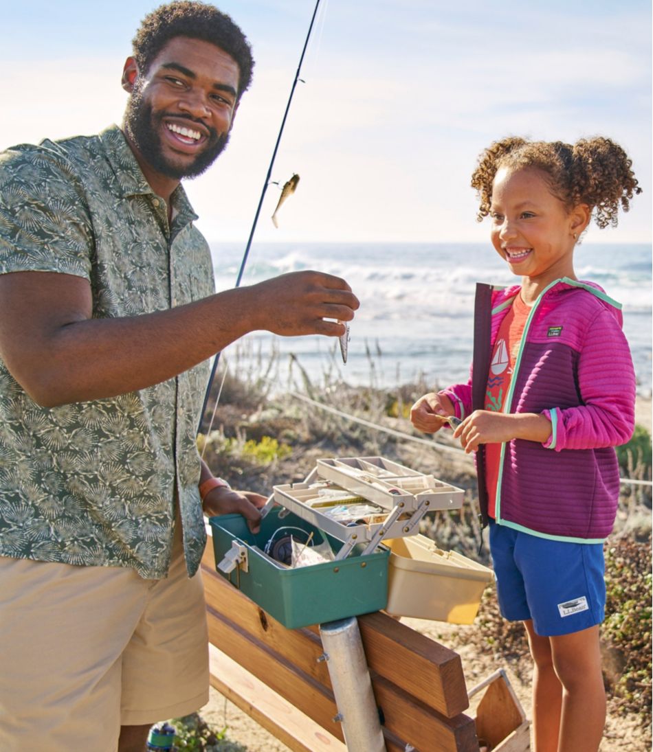 Men's Lakewashed Performance Shirts, Button-Front Shirt, Short-Sleeve, Print | L.L.Bean sale