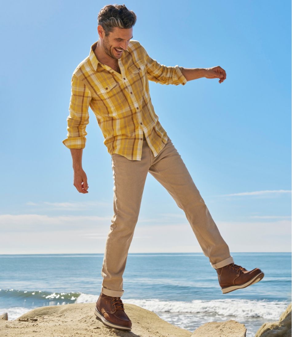 Men's Signature Heritage Textured Flannel Shirt | L.L.Bean discount