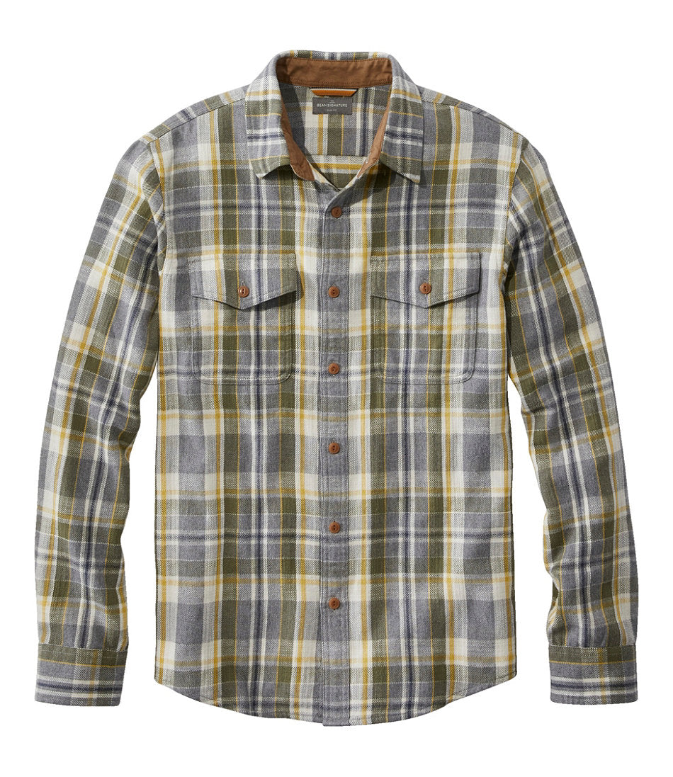 Men's Signature Heritage Textured Flannel Shirt | L.L.Bean discount