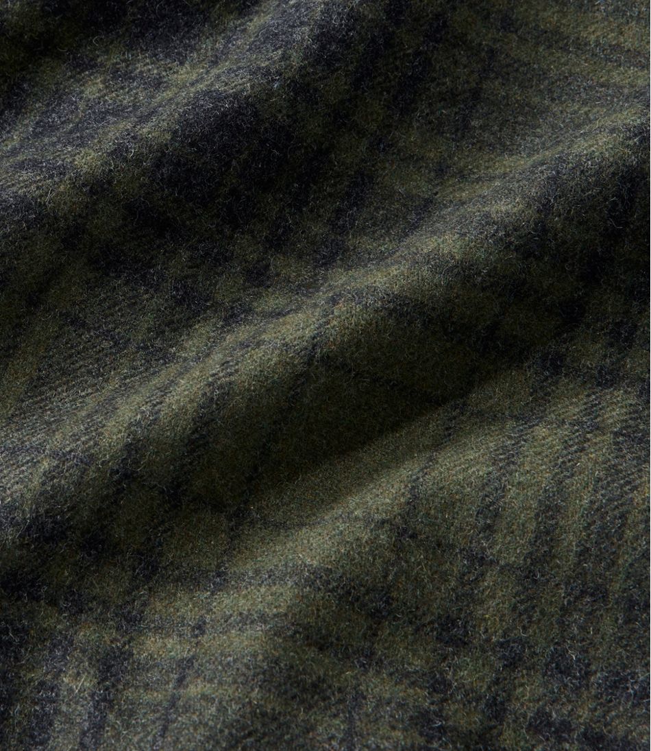 Men's Maine Guide Lightweight Wool Field Shirt, Plaid | L.L.Bean outlet