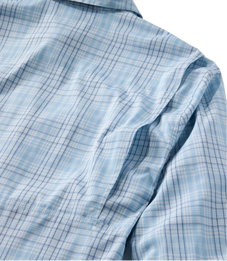 Men's Tropicwear Shirt, Plaid Long-Sleeve | L.L.Bean outlet