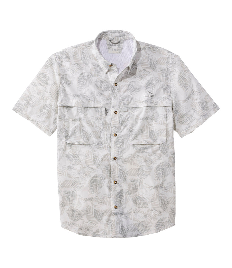 Men's Tropicwear Shirt, Short-Sleeve Print | L.L.Bean for sale