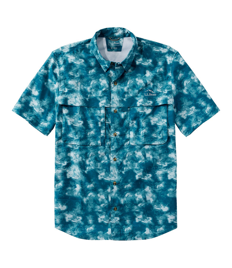 Men's Tropicwear Shirt, Short-Sleeve Print | L.L.Bean for sale