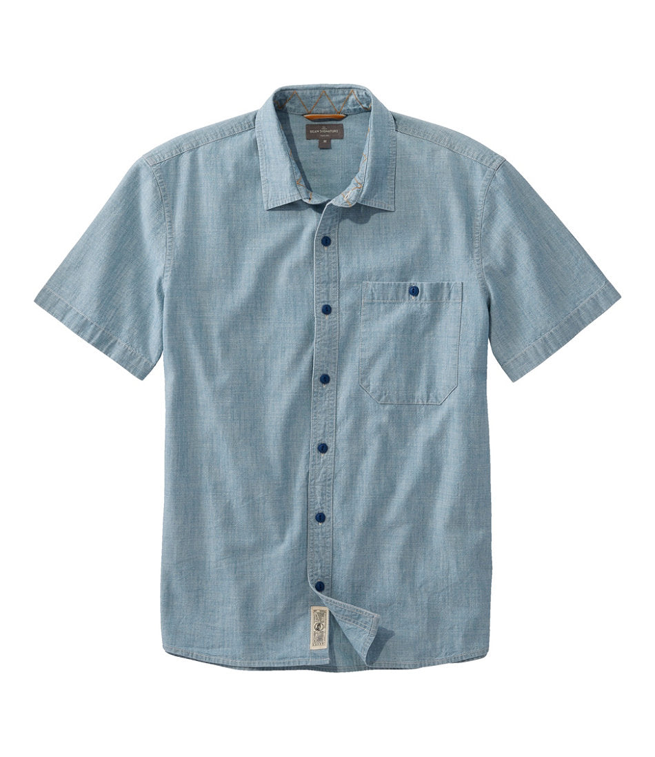 Men's Signature Vacationland Shirt, Short-Sleeve, Slim Fit | L.L.Bean for sale