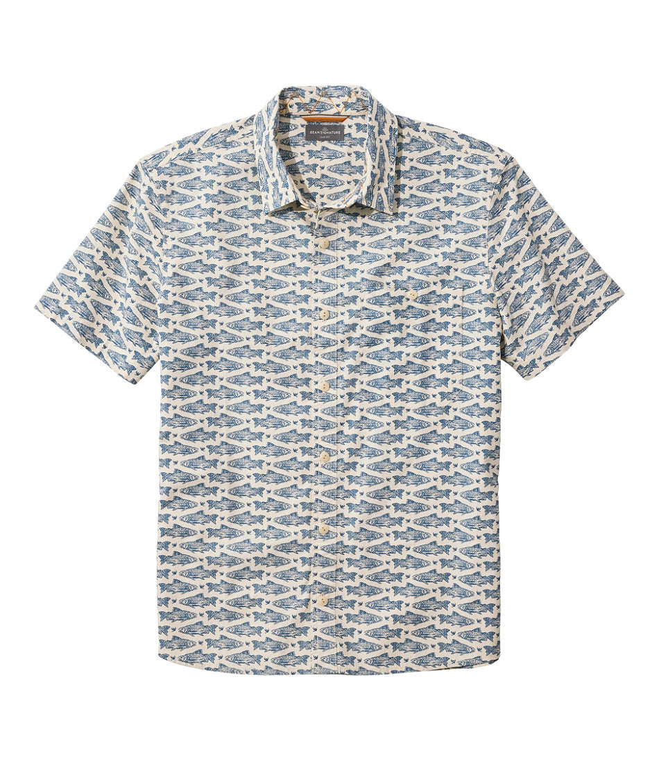 Men's Signature Vacationland Shirt, Short-Sleeve, Slim Fit | L.L.Bean for sale
