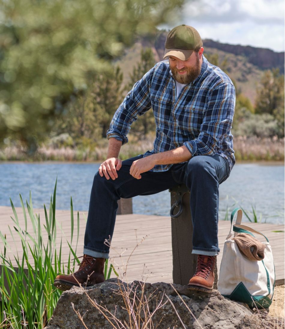 Men's BeanFlex® Jeans, Classic Fit, Straight Leg | L.L.Bean outlet