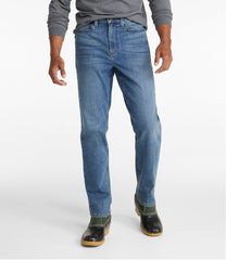 Men's BeanFlex® Jeans, Classic Fit, Straight Leg | L.L.Bean outlet