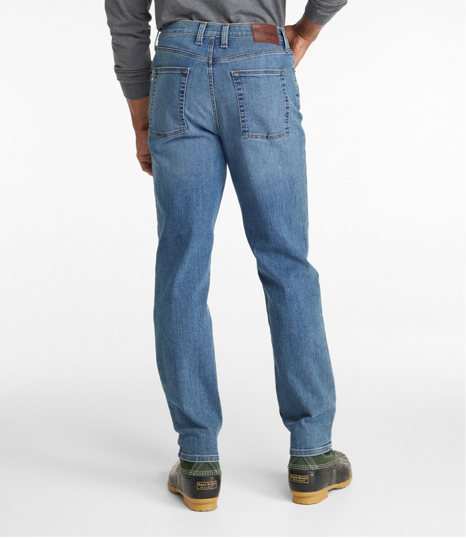 Men's BeanFlex® Jeans, Classic Fit, Straight Leg | L.L.Bean outlet