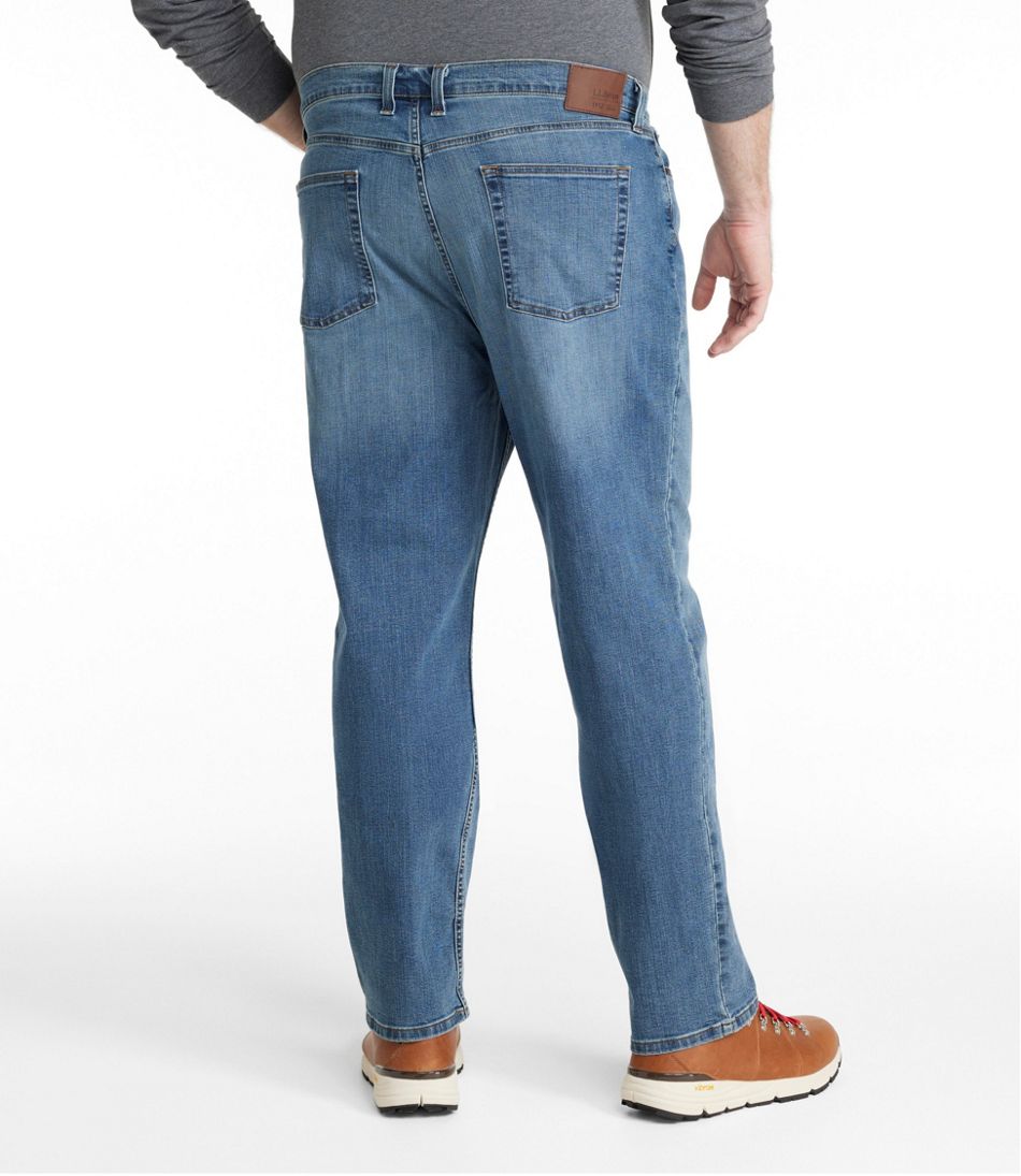 Men's BeanFlex® Jeans, Classic Fit, Straight Leg | L.L.Bean outlet
