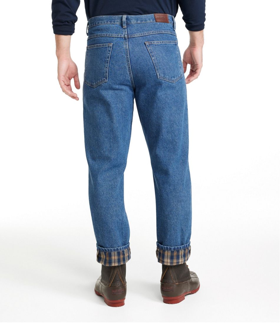 Men's Double L® Jeans, Classic Fit, Flannel-Lined | L.L.Bean sale