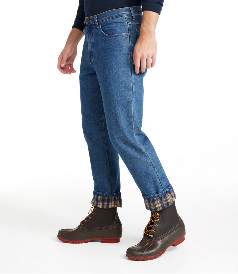 Men's Double L® Jeans, Classic Fit, Flannel-Lined | L.L.Bean sale