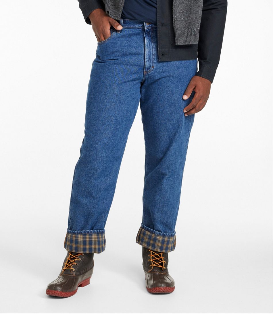 Men's Double L® Jeans, Classic Fit, Flannel-Lined | L.L.Bean sale