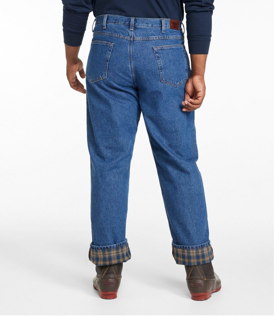Men's Double L® Jeans, Classic Fit, Flannel-Lined | L.L.Bean sale