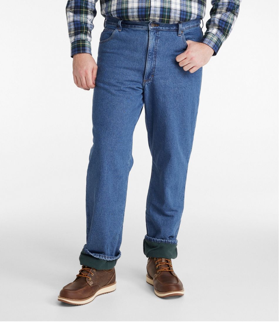 Men's Double L® Jeans, Classic Fit, Fleece-Lined | L.L.Bean near me