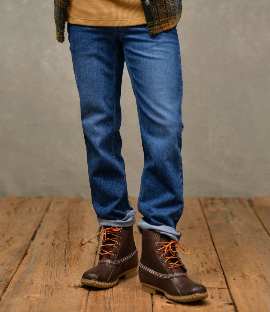 Men's Signature Heritage Denim, Slim Fit, Straight Leg | L.L.Bean outlet