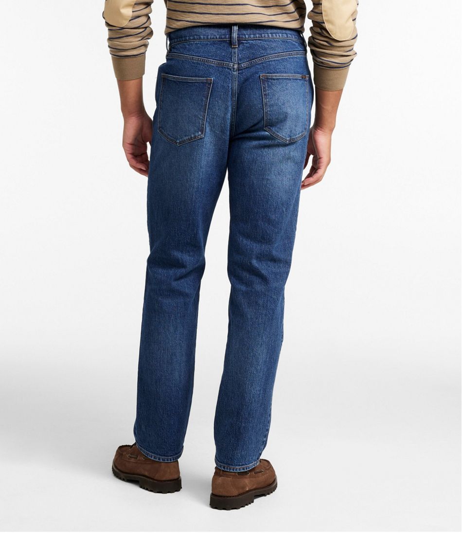 Men's Signature Heritage Denim, Slim Fit, Straight Leg | L.L.Bean outlet