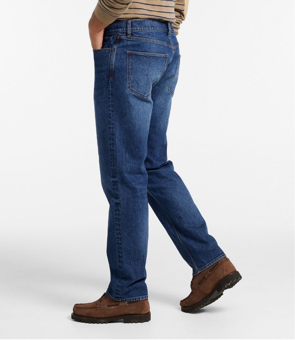 Men's Signature Heritage Denim, Slim Fit, Straight Leg | L.L.Bean outlet