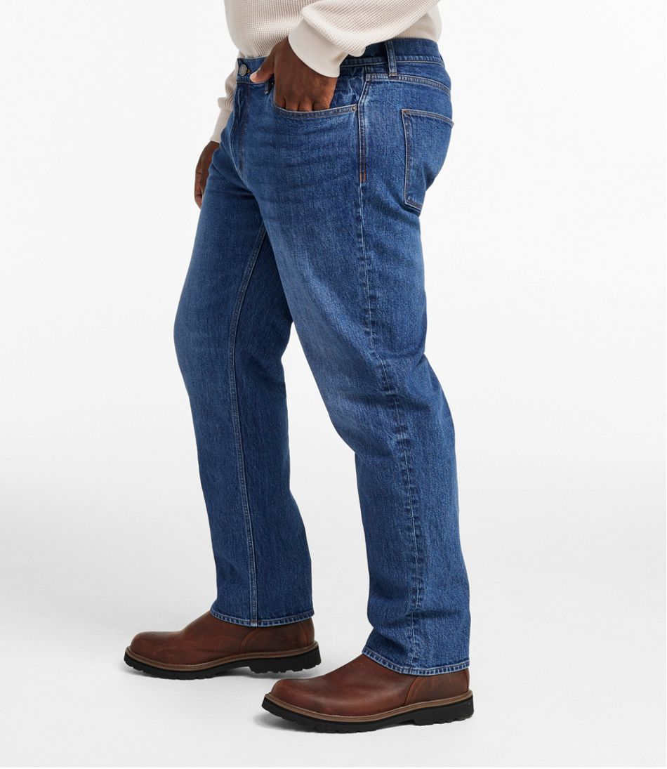 Men's Signature Heritage Denim, Slim Fit, Straight Leg | L.L.Bean outlet