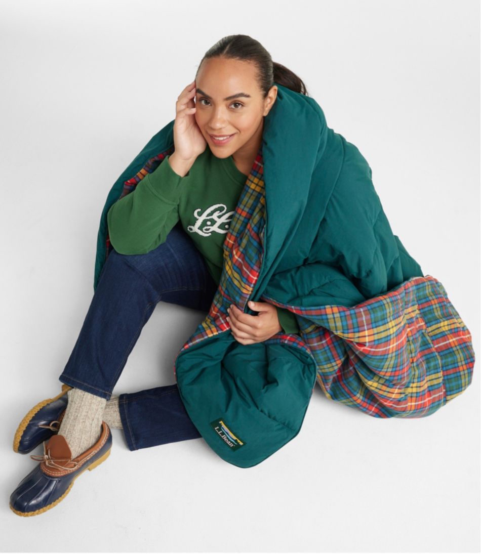 L.L.Bean Flannel Camp Blanket, Extra-Large | L.L.Bean for sale