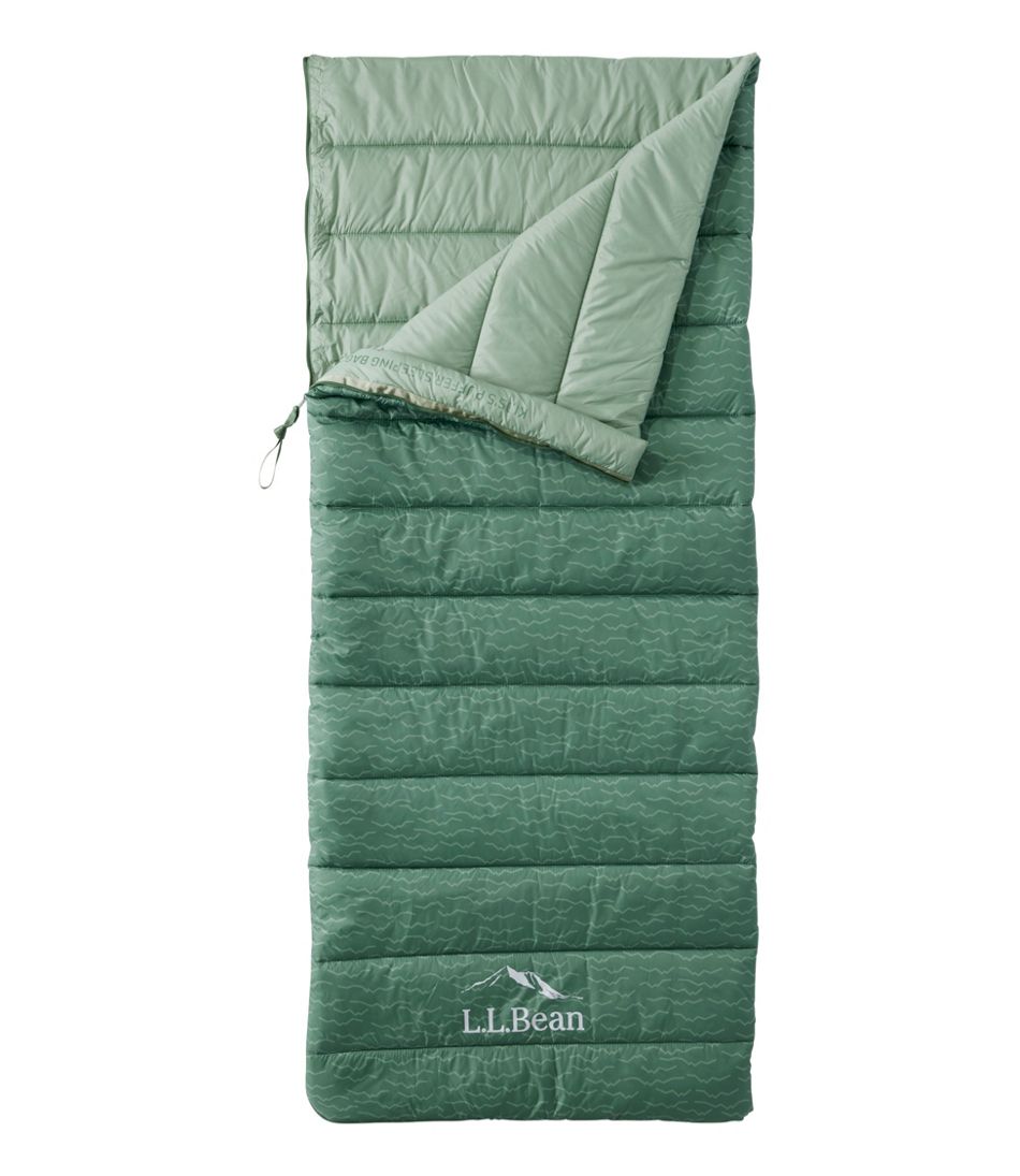 Kids' L.L.Bean Puffer Sleeping Bag, 40° Print | L.L.Bean on sale