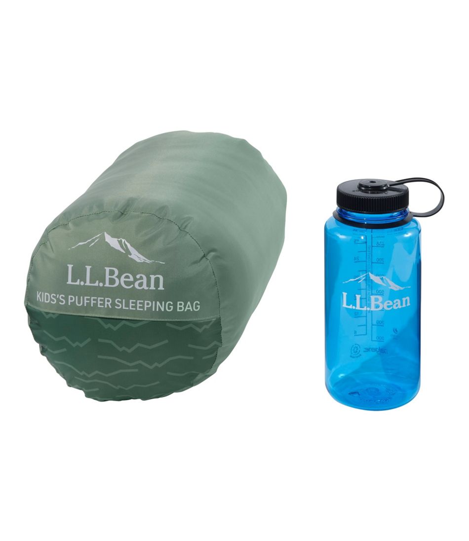 Kids' L.L.Bean Puffer Sleeping Bag, 40° Print | L.L.Bean on sale