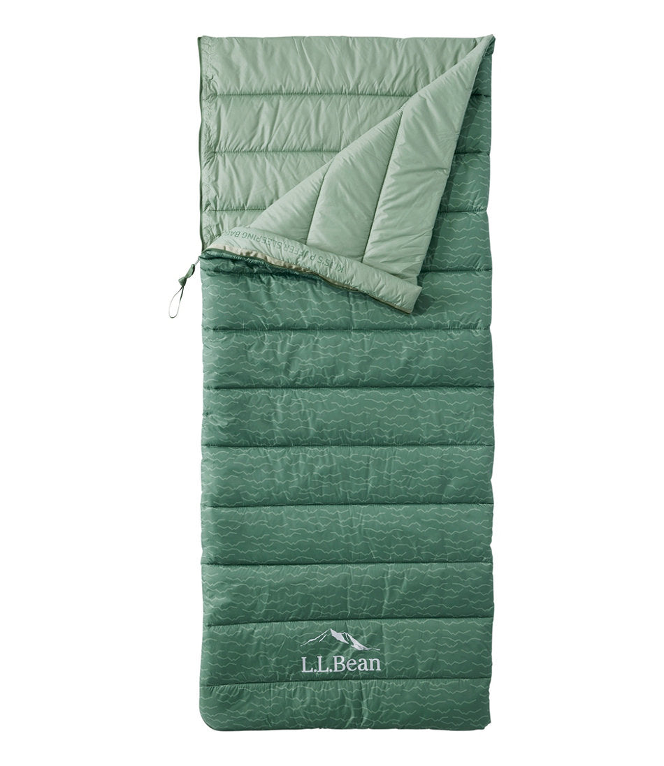 Kids' L.L.Bean Puffer Sleeping Bag, 40° Print | L.L.Bean on sale
