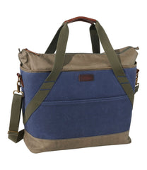 Insulated Waxed-Canvas Tote, Large | L.L.Bean discount