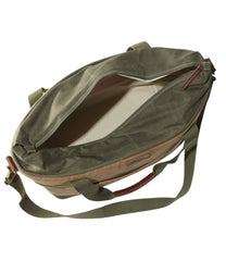 Insulated Waxed-Canvas Tote, Large | L.L.Bean discount