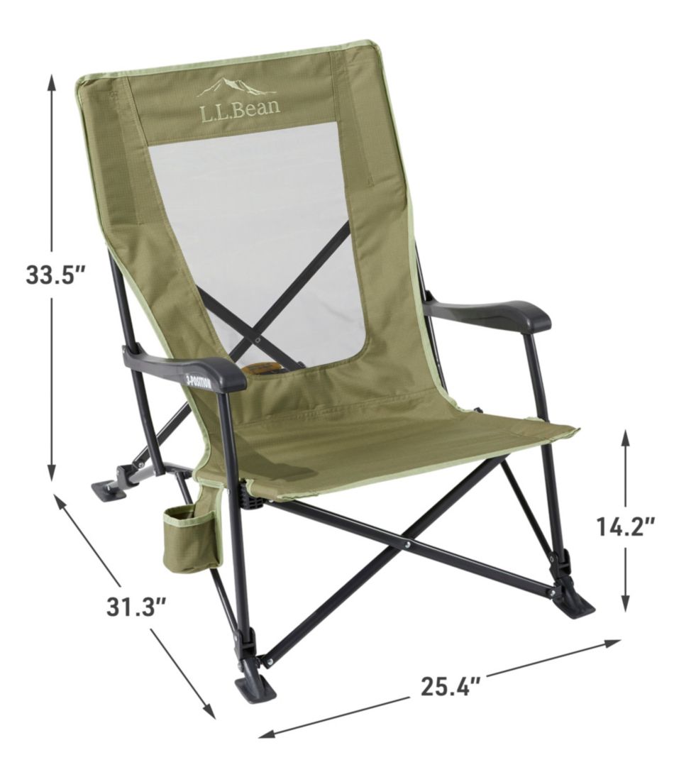 L.L.Bean Easy Comfort Camp Chair, Low | L.L.Bean on sale